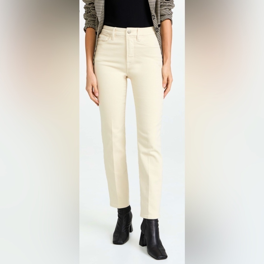 NWT Good American, Good Classic Jeans, Skinnyish Fit, Size 6 in Bone